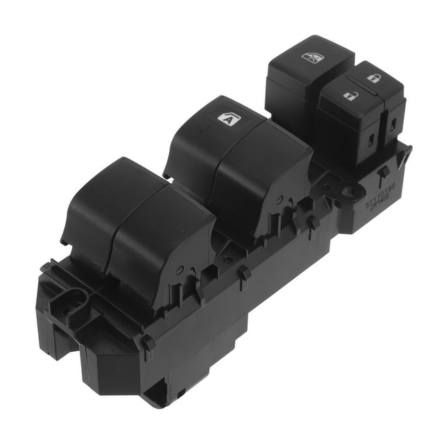 Interruptor de ventana eléctrica del lado del conductor delantero izquierdo Unique Bargains para Toyota Hilux 2015-2022 Número de control de ventana No.848200D600 Negro