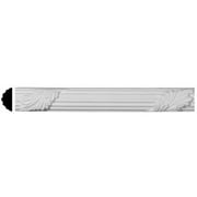 1 3/4"H x 1 1/8"P x 94 1/2"L Reeded Acanthus Leaf Panel Moulding
