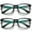 Black, variant on Rulwuck Green film anti blue light transparent lens reading glasses, 2-piece set, suitable for both men and women,Black,2,+3.50