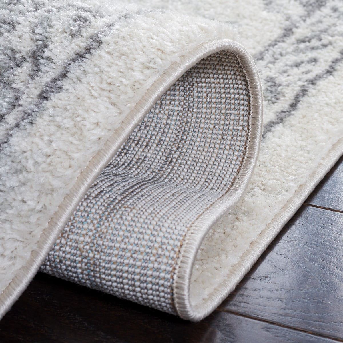 SAFAVIEH Tulum Apache Abstract Area Rug, 9' x 12', Ivory/Grey