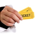 thumbnail image 3 of 100 Pcs Billets de Tombola pour Parc d'Attractions Étiquettes Universelles, 3 of 8