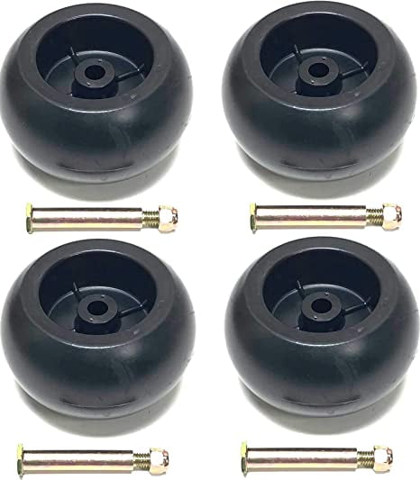 MaxPower 335096 Rasenmäher Rad - 5 Zoll Ersatzrad Schwarz