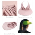 thumbnail image 4 of Sombreros Deportivos Con Visera Para Mujer, Transpirables, Con Parte Superior Vacía, Gorra De Béisbol Para El Sol, Protección Uv, Sombreros Para El Sol Para Chicas Jóvenes, Mujeres, Playa Methold AP007824-01, 4 of 6