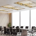 thumbnail image 3 of 2 Pack Summer Fluorescent Light Covers for Ceiling Lights Sunflower Gnome Bee Yellow Plaid Truck Farm Retro Magnetic Ceiling Light Covers Overhead Light Filters for Office Classroom Home, 3 of 9