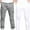 3White, variant on 2PC Boys Cargo Pants Stretch Elastic Waist Sweatpants with Pockets Twill Casual Athletic Jogging School Trousers 4-14 Years