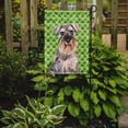 thumbnail image 2 of Carolines Treasures KJ1200GF St. Patricks Day Shamrock Schnauzer Garden Flag Garden Size multicolor, 2 of 2