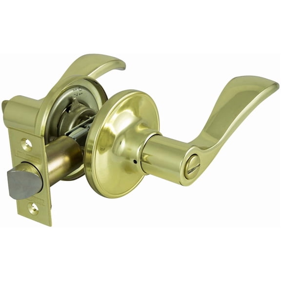 ProSource LYE701V-PS Privacy Lever, Zinc, Reversible Hand, 3 Grade
