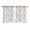 Khaki gray, variant on Gray Botanical Kitchen Curtains Short 54 Inch Length, Farmhouse Spring Summer Floral Leaves Grommet Top Bedroom Living Room Curtains, Light Filtering Cafe Curtain Drapes 2 Panels Set 84''x54''