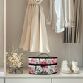 thumbnail image 4 of HELLHERO Dustproof Travel Iron Storage Bag Hummingbird Rose Lightweight Steamer Organizer with Handle and Zipper, Bag Only, 4 of 6