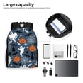 thumbnail image 6 of Cauagu Halloween Print Backpacks,Travel Daypack Casual Laptop Backpack Bookbag Fits 15 Inch Computer for Men Women, 6 of 8