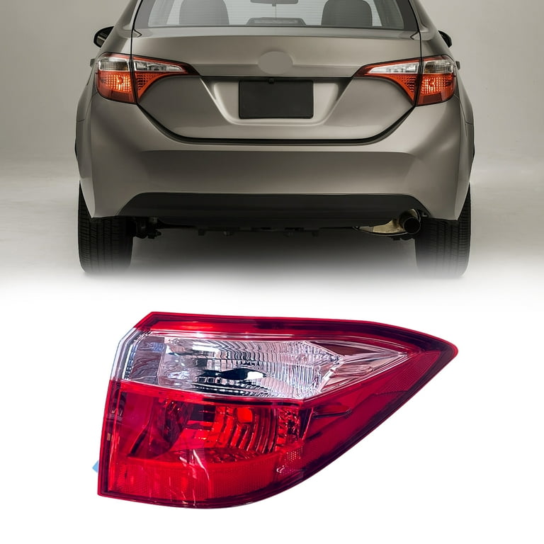 For Toyota Corolla CE LE 2014 2015 2016 Outer Tail Light Lamp Passenger Side RH