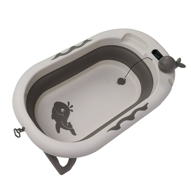 Bañera plegable con sensor de temperatura para bebés BuyWeek