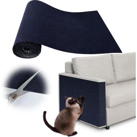 Cat Scratch Furniture Protector 15.75 x 78.74 Couch Protector from Cat Claws DIY Cat Couch Protector from Cat Claws for Leather Wood Textile Fabrics