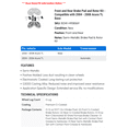 thumbnail image 2 of Front and Rear Brake Pad and Rotor Kit - Compatible with 2004 - 2008 Acura TL Base 2005 2006 2007, 2 of 2