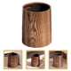 thumbnail image 5 of GOOHOCHY Bote de basura grande redondo, contenedor de basura de grano de madera de simulación, contenedor de residuos para cocina y sala de estar, 5 of 8