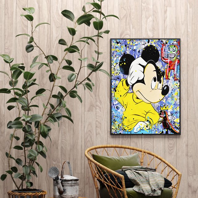Cuadros Decorativos 5D diamante pintura DIY dibujos animados ratón completo redondo diamante mosaico arte Ndcxsfigh Nuevos Originales