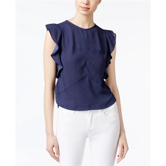 Blusa con forro Rachel Roy para mujer azul grande