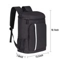 thumbnail image 6 of Backpack Cooler Leakproof Insulated Waterproof Bag  Lightweight Soft Beach For Men Women To Work Lunch Picnics Camping Hiking 30 Cans, 6 of 7
