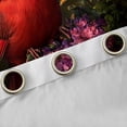 thumbnail image 4 of Feelyou Kawaii Robin Bird Black Out Curtains for Teen, Dreamy Groovy Flower Curtains Pack of 2 (42x63 Each), Rustic Farmhouse Animal Bedroom Curtains, Curtains and Drapes Home Decor, 4 of 6