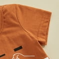thumbnail image 6 of Bagilaanoe 2pcs Toddler Baby Boy Shorts Set Short Sleeve Letter Print T Shirt Tops + Shorts 6M 12M 18M 24M 3T Kids Casual Summer Clothes, 6 of 8