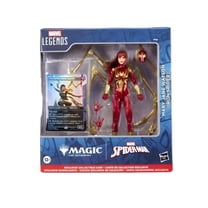 Marvel Legends Spider-Man Mary Jane Watson (Iron Spider) 6" Figure with Magic: The Gathering Card