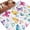 Pink, variant on Large Area Rugs for Living Room Bedroom, Spring Colorful Butterflies 8'x10' Rug Washable Carpet Runner Indoor Outdoor, Spring Floral Art Decor Non Slip Floor Mats Rug for Kitchen, Patio