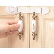 INTBUYING Kids Baby Child Pet Proof Door Gates Cupboard Cabinet Drawer Safety Locks 10PCS