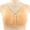 Beige, variant on SROBPTY Shaping Plus Size Summer Bras for Womens Traceless Comfortable No Steel Ring Breathable Gathering Front Opening Buckle Bra