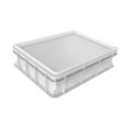 thumbnail image 2 of Caja para levar pizza, contenedor de almacenamiento, resistente, fácil de limpiar, práctica, apilable, no tóxica M, 2 of 9