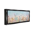 thumbnail image 4 of Stupell Industries Peaceful Wildflowers Meadow Botanical & Floral Painting Black Floater Framed Canvas Art Print Wall Art, 31 x 14, 4 of 10