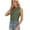 Army Green, variant on XBASW Women's Denim Vest Tie Front Top Sleeveless Summer Jean Waistcoat S - XL