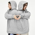 thumbnail image 4 of Lsupdaol Couples Hoodie Two Person Hoodie M/L/XL/XXL Funny Intimate Matching Sweatshirts Lovers Friends Couples Christmas Gift, 4 of 10