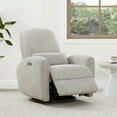thumbnail image 2 of CHITA Power Swivel Recliner Nursery Chair with Pillow Lumbar Support, 2 of 7