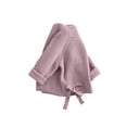 thumbnail image 2 of FOCUSNORM Toddler Girls Mock Neck Sweaters Long Sleeve Cable Knit Pullovers, 2 of 9