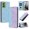 thumbnail image 2 of Funda FOXDOCK para Motorola Moto G06 de Cuero Premium Bicolor con Ranuras RFID, Carcasa Tipo Billetera Antigolpes y Soporte Plegable, 2 of 6