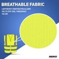thumbnail image 4 of Chaleco de seguridad Neiko High Visibility Class 2 Neon Yellow 3XL, 4 of 6