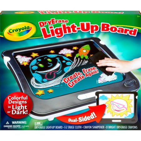 Crayola Dry Erase Light Up Board Art Set Ages 5+