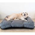 thumbnail image 1 of Cama Fresca para Perro Grande para Exterior, jardín o terraza. Cama para Mascota refrescante, Resistente, Transpirable, Impermeable. Funda extraíble con Base antiderrapante. (Gris, Grande), 1 of 6