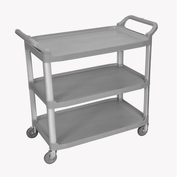FSE 373-SC13-G Large ServIng Cart - Three Shelves
