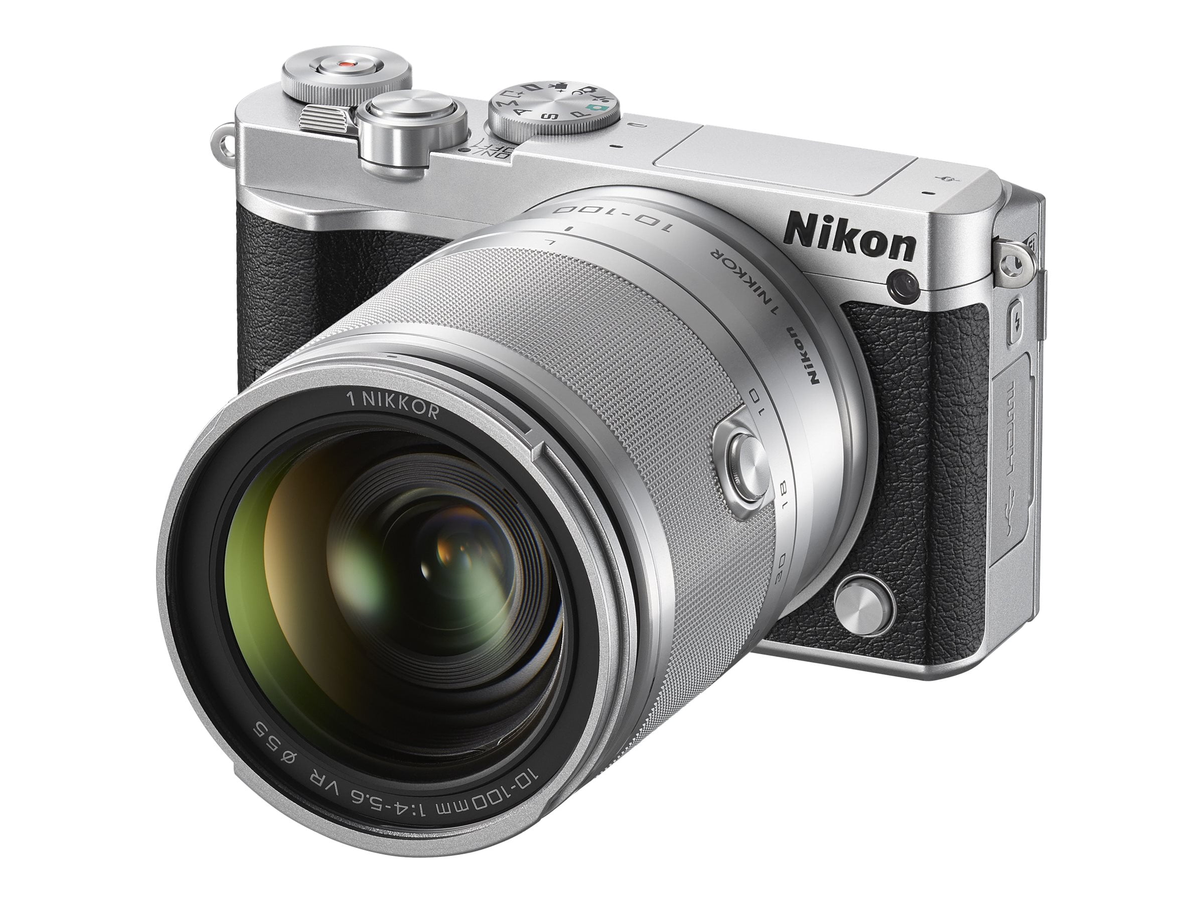 Nikon Nikon 1 J5 20.8 Megapixel Mirrorless Camera with Lens, 0.39