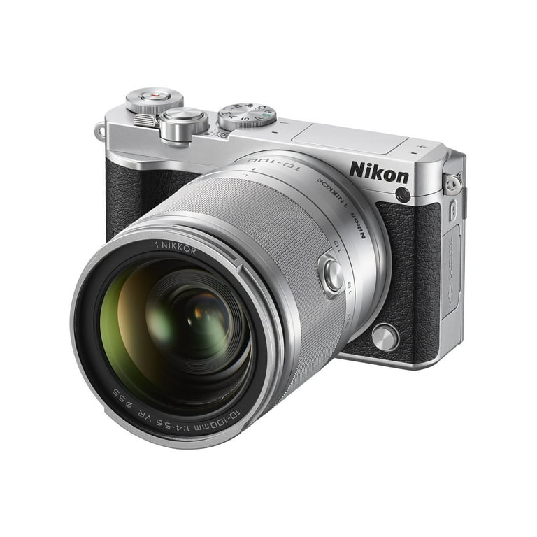 Nikon Nikon 1 J5 20.8 Megapixel Mirrorless Camera with Lens, 0.39