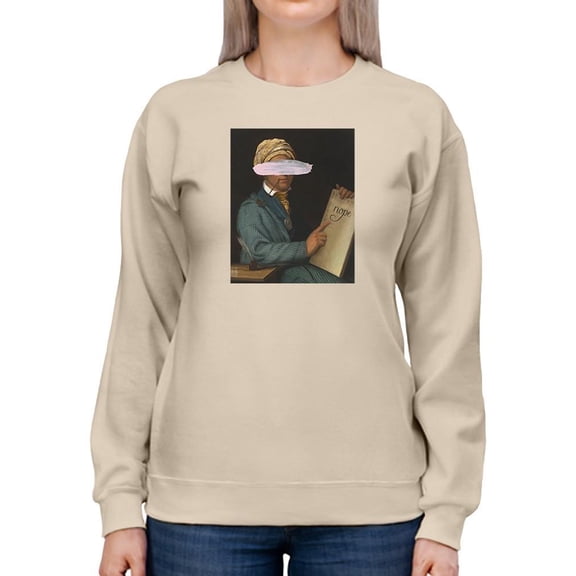 Masked Sequoyah Sweatshirt Women -Jennifer Goldberger Designs, Female XX-Large