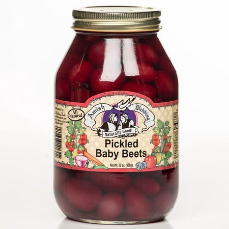 Amish Wedding Pickled Baby Beets - 32 Oz