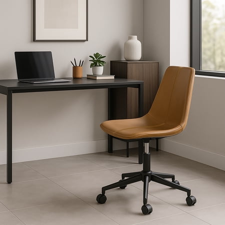 amery light brown faux leather product