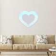 thumbnail image 4 of YSNOOWE Decorativo De Pared Acrílico Con Corazón Para Habitación Y Moderno, 4 of 8