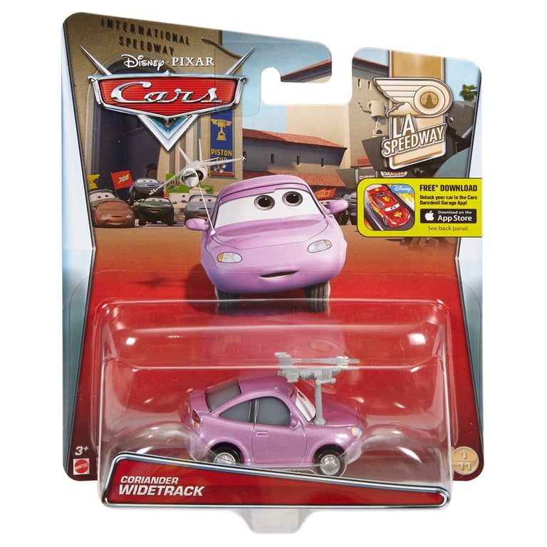 Disney / Pixar LA Speedway Coriander Widetrack Diecast Car