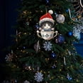 thumbnail image 6 of Taicans Cute Cat in Red Tea Cup Christmas Ornament - 8cm/3.1in Handmade Holiday Tree Decoration,Festive Gift for Xmas,Cute Hanging Decor,2D, 6 of 7