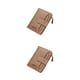 thumbnail image 3 of Jumpingount Baellerry Hombre Monedero Cartera de cuero Titular de la tarjeta de crédito Dinero Compartimiento en efectivo Carteras Marido Regalos Caqui 2piezas, 3 of 6