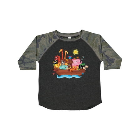 

Inktastic Animal Ark Bible Story Christian Gift Toddler Boy or Toddler Girl T-Shirt