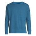 thumbnail image 4 of Time and Tru Women's Tunic Sweatshirt with High-Low Hem, Sizes XS -4X, 4 of 5